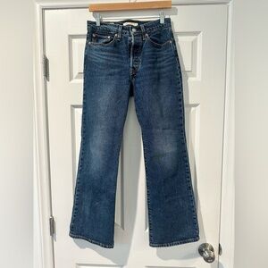 Levi's Dark Wash Wedgie Bootcut Jeans size 27 regular (32’ inseam)